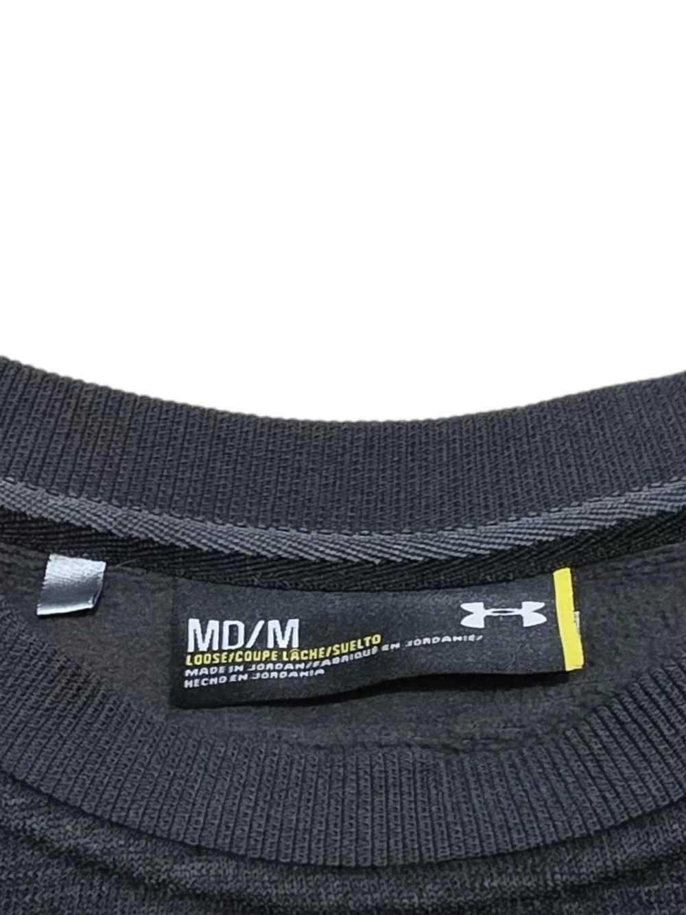 Under Armour Men's Dark Charcoal Crewneck Sweatshirt